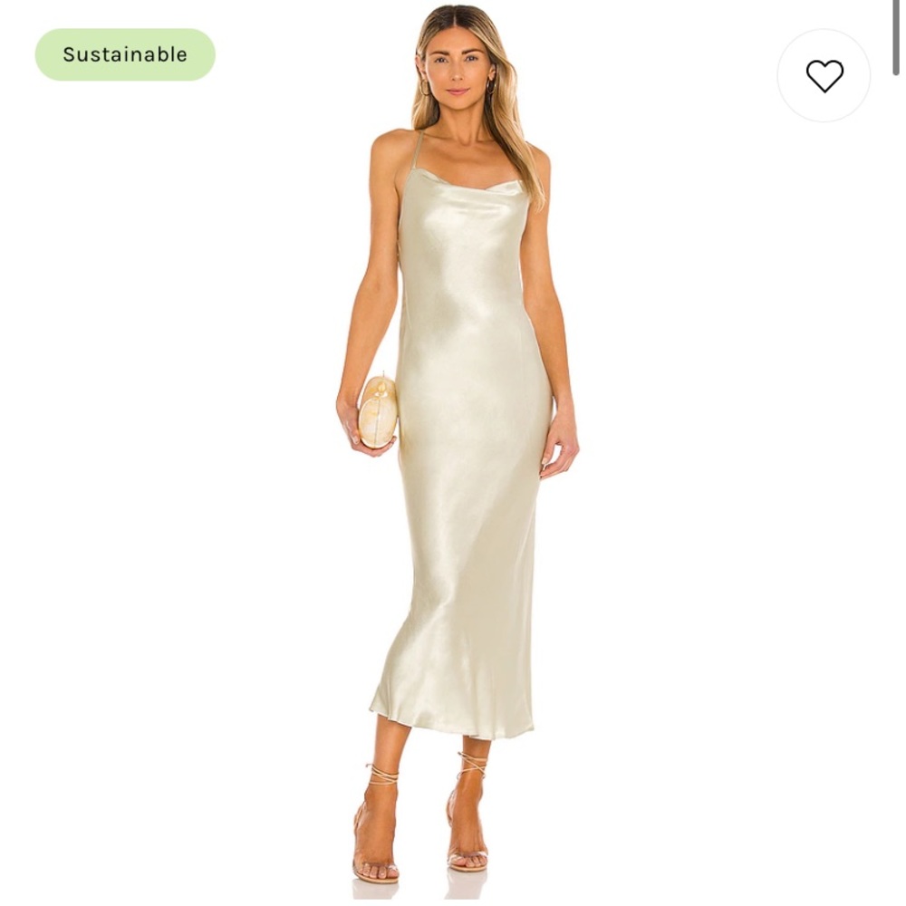 Shona Joy, La Lune, cowl neck midi slip dress